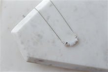 Load image into Gallery viewer, Blue lace Agata "VERA" tumbled stone necklace and bracelets