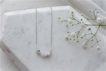 Load image into Gallery viewer, Blue lace Agata "VERA" tumbled stone necklace and bracelets